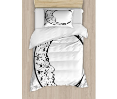 Modern Crescent Duvet Cover Set