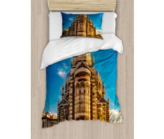 Historic Landmark France Duvet Cover Set