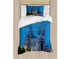 Late Afternoon Building Duvet Cover Set