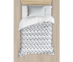 Anchor Sailboat Compass Duvet Cover Set