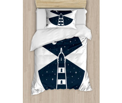 Lighthouse Night Duvet Cover Set