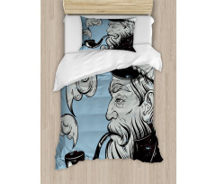 Old Seaman Pipe Duvet Cover Set