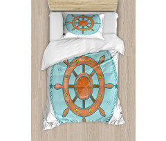 Wheel Cartoon Duvet Cover Set