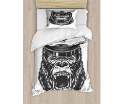 Seaman Gorilla Art Duvet Cover Set