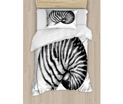 Vintage Sea Shell Duvet Cover Set