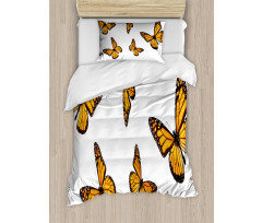 Gracious Winged Insect Duvet Cover Set