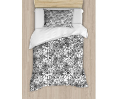 Monotone Graphical Duvet Cover Set