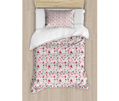 Burgeoning Florets Duvet Cover Set