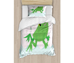 Nursery Jumping Animal Duvet Cover Set