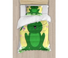 Childish Concept Pond Animal Duvet Cover Set