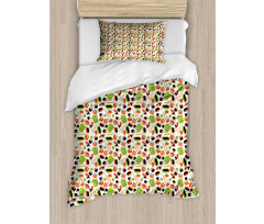 Cuisine Pattern Duvet Cover Set