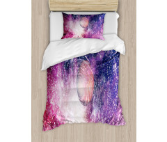 Vivid Galactic Art Duvet Cover Set