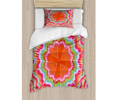 Psychedelic Fractal Duvet Cover Set