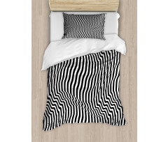 Illusive Stripes Duvet Cover Set