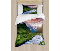 Georgia Caucasus Hills Duvet Cover Set