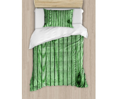 Cracked Pine Timber Surface Duvet Cover Set