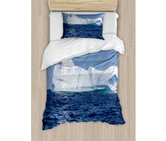 Oceanic Frigid Scenery Duvet Cover Set