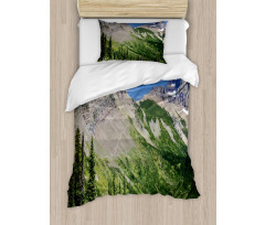 High Mountains and Forest Duvet Cover Set