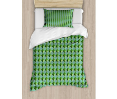 Modernistic Squares Duvet Cover Set