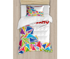 Gem State Illustration Duvet Cover Set