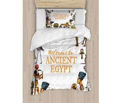 Welcome to Ancient Egypt Duvet Cover Set