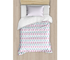 Pastel Nursery Theme Duvet Cover Set