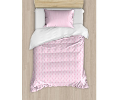 Minimal Pinkish Duvet Cover Set