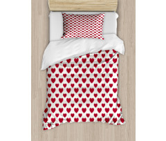 Classic Hearts Duvet Cover Set