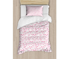 Hearts and Rounds Duvet Cover Set