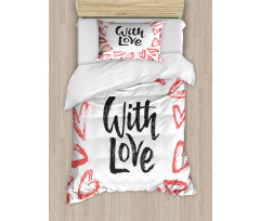 Love Hearts Duvet Cover Set