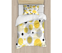 Streaks Spots Art Duvet Cover Set