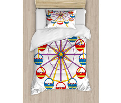 Childish Funny Ride Duvet Cover Set