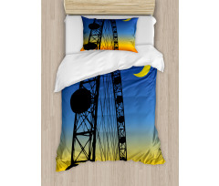 Fun Ride on Ombre Sky Duvet Cover Set