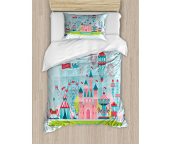 Childish Cartoon Fun Duvet Cover Set