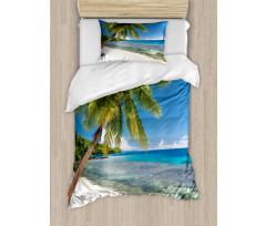 Island Paradise for Travelers Duvet Cover Set