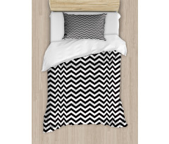 Abstract Quirky Zigzag Duvet Cover Set