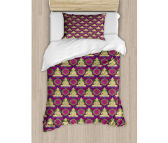 Symbolic Meditational Duvet Cover Set