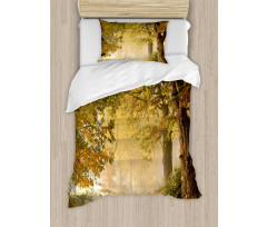 Misty Autumn Morning Duvet Cover Set