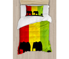 Fauna Elephant Duvet Cover Set