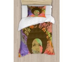 American Woman Duvet Cover Set