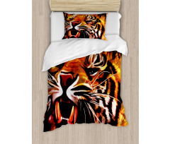 Hunter Forest King Tiger Duvet Cover Set