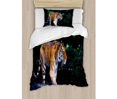 Wild Jungle Tiger Tree Duvet Cover Set