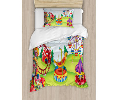 Circus and Theme Park Duvet Cover Set