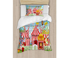 Carnival Many Rides Duvet Cover Set