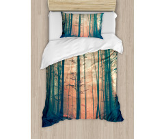 Autumn Forest Woodland Duvet Cover Set