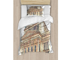 Germany Iconic Building Paint Duvet Cover Set