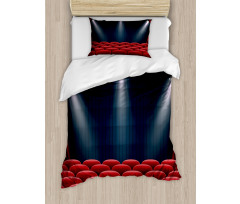 Classic Stage with Curtain Duvet Cover Set