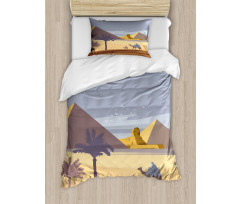 Cleopatra Pyramids Duvet Cover Set