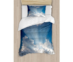Clouds Sunny Day Sky Duvet Cover Set
