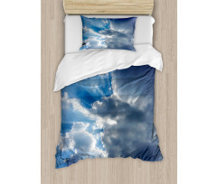Sunbeams from Clouds Duvet Cover Set